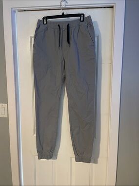 Zanerobe Men's Light Gray Jogger Pants with Drawstring Brand New with tags